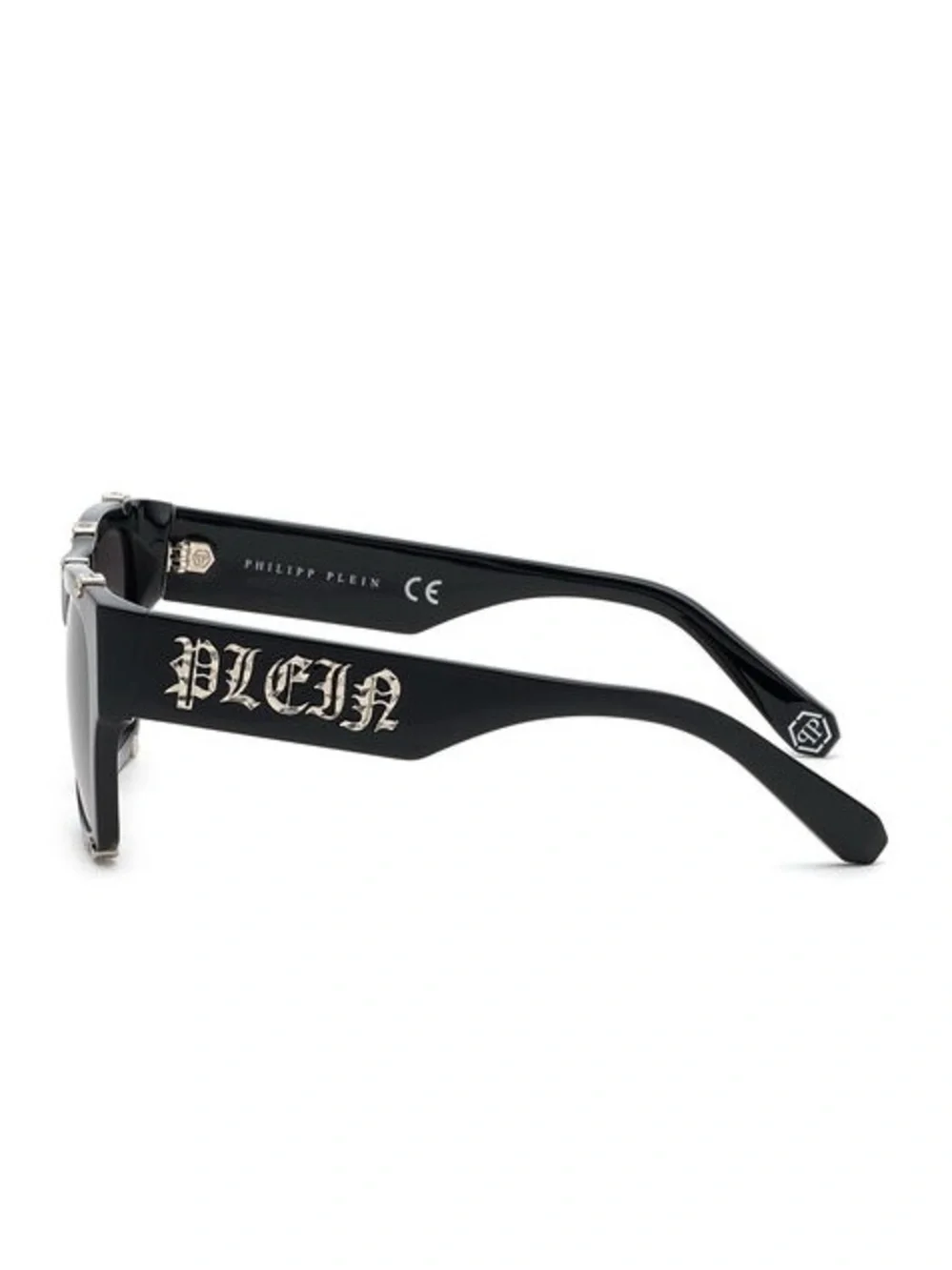 New Philipp Plein Square Gothic Plein Icon Square Sunglasses SPP042W